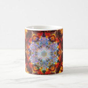Café Taza de la flor de Sunshroom
