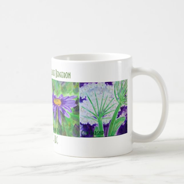 Café Taza de la flor salvaje (Derecha)