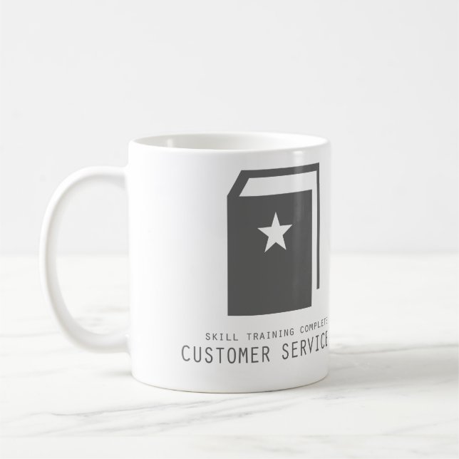Café Taza de la formación de capacidades del servicio (Izquierda)