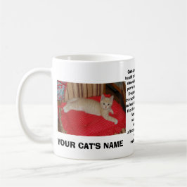 Café Taza de la foto de su gato - modificada para