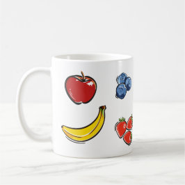 Café Taza de la fruta de la diversión