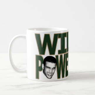 Café Taza de la fuerza de voluntad