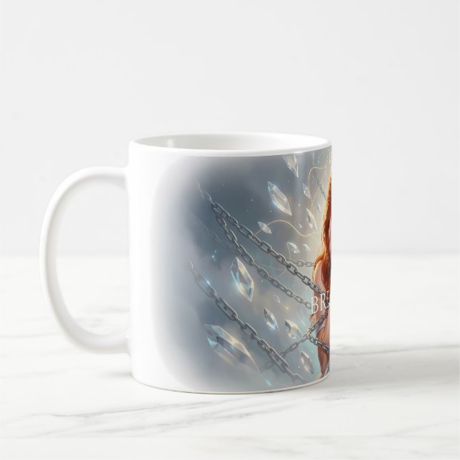 Café Taza de la Fuerza Interior para Romper (Izquierda)