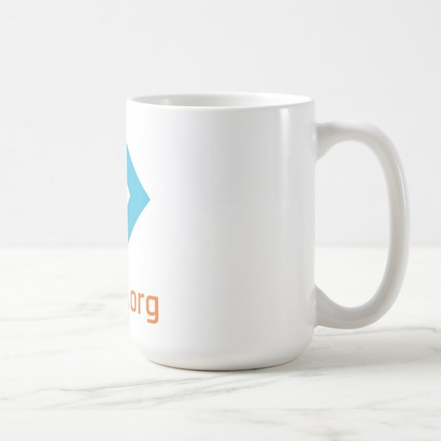 Café Taza de la fundación del software de F# (Derecha)