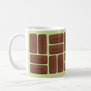 Café Taza de la galleta de Borbón