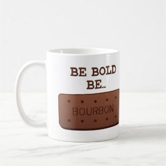 Café Taza de la galleta de Borbón del chocolate