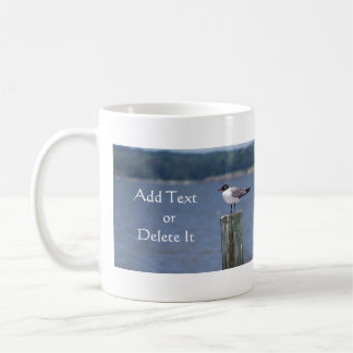 Café Taza de la gaviota de risa