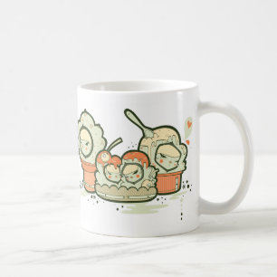 Café Taza de la gente del helado