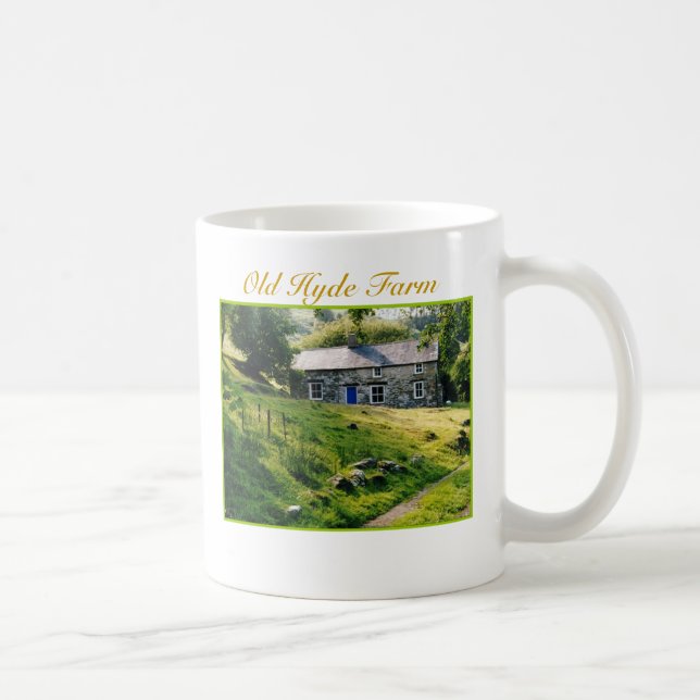 Café Taza de la granja 11 onzas (Derecha)