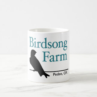 Café Taza de la granja del Birdsong - trago