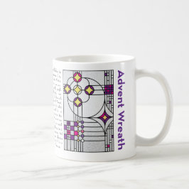 Café Taza de la guirnalda del advenimiento