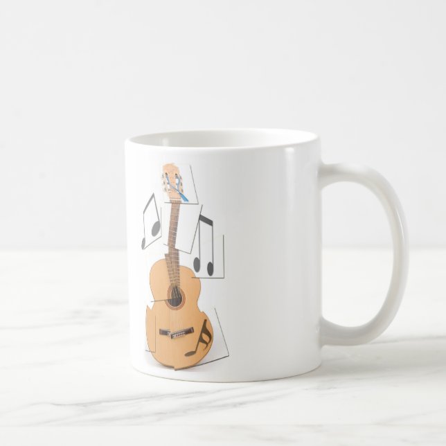 Café Taza de la guitarra (Derecha)