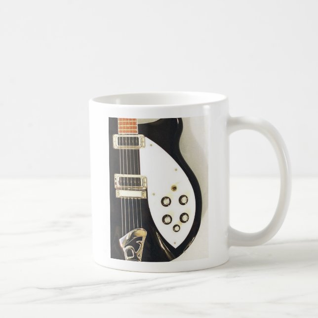 Café Taza de la guitarra (Derecha)
