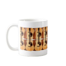 Taza de la guitarra acústica