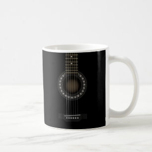 Café Taza de la guitarra acústica