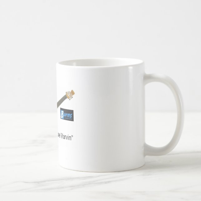 Café Taza de la guitarra de Hank Marvin de las (Derecha)