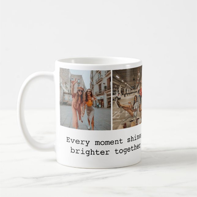 Café Taza de la historia de nuestra amistad (Izquierda)
