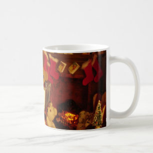 Café Taza de la historia del navidad