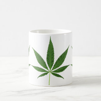 Café taza de la hoja
