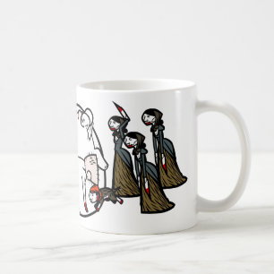 Café Taza de la horda del arte del cadáver