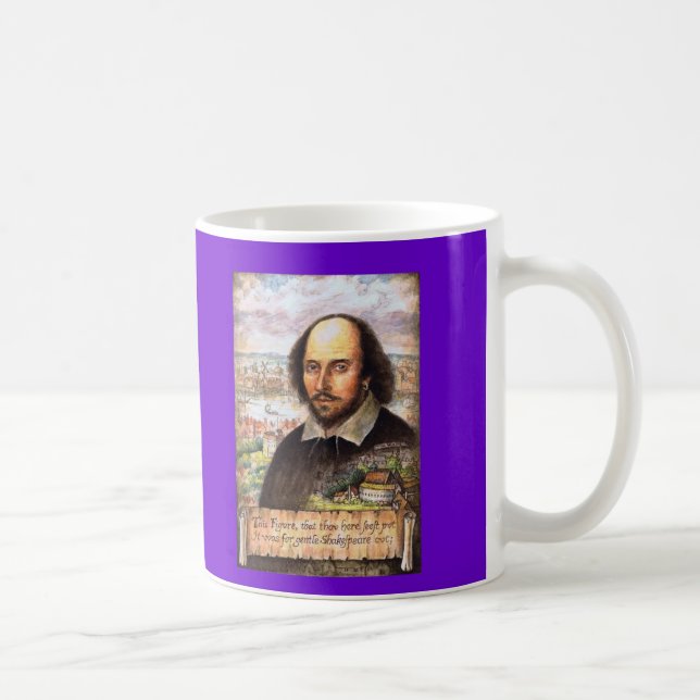Café Taza de la imagen de William Shakespeare (Derecha)