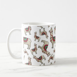 Café Taza de la impresión de la llama