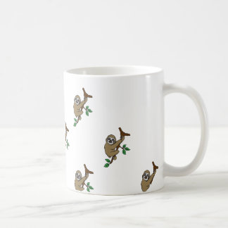 Café Taza de la impresión de la pereza