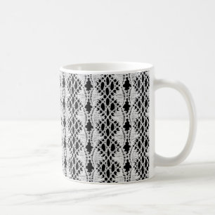 Café Taza de la impresión del cordón