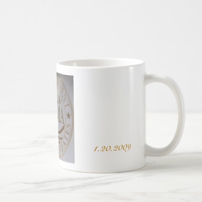 Café Taza de la inauguración de Barack Obama (Derecha)