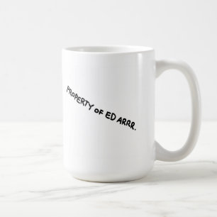 Café Taza de la jirafa del pirata de Ed Arrr