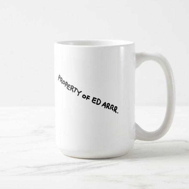 Café Taza de la jirafa del pirata de Ed Arrr (Derecha)