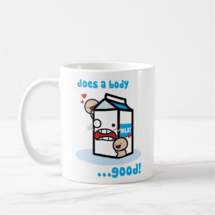 Café Taza de la leche (llana)