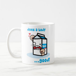 Café Taza de la leche (llana)