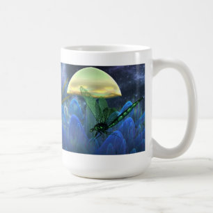 Café Taza de la libélula de la fantasía