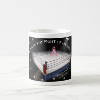 Café Taza de la lucha del cáncer