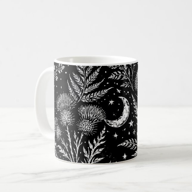 Café Taza de la Luna de Helecho Celestial (Anverso izquierdo)