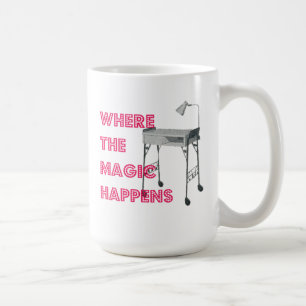 Café Taza de la magia del manicuro de la tecnología de