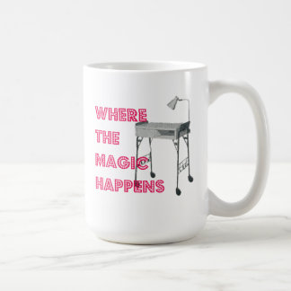 Café Taza de la magia del manicuro de la tecnología del