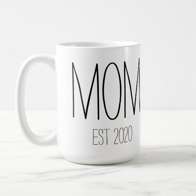 Café Taza de la mamá con el EST (Izquierda)