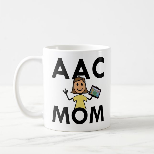 Café Taza de la mamá de AAC (Izquierda)