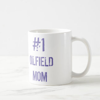 Café Taza de la mamá del campo petrolífero del número