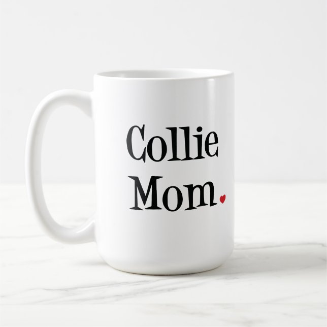 Café Taza de la mamá del collie (Izquierda)
