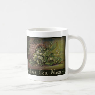 Café Taza de la mamá del lirio de los valles