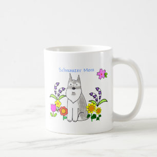 Café Taza de la mamá del Schnauzer