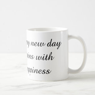Café Taza de la Mañana Positiva