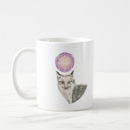 Café Taza de la mandala del Fox