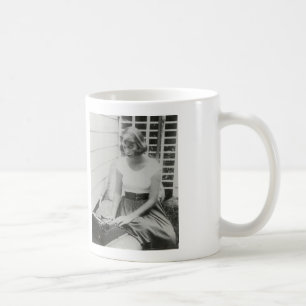 Café Taza de la máquina de escribir de Sylvia Plath