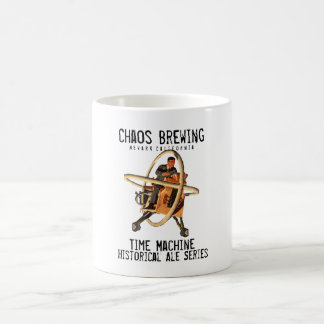 Café Taza de la máquina de tiempo de ChaosBrewing