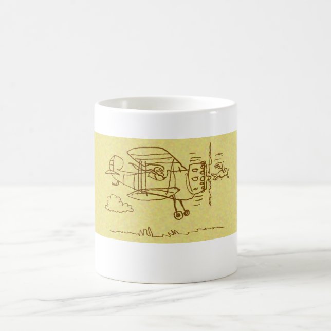 Café Taza de la máquina de vuelo (Centro)