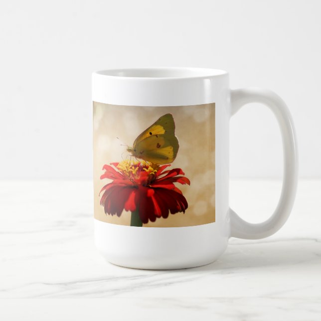 Café Taza de la mariposa (Derecha)